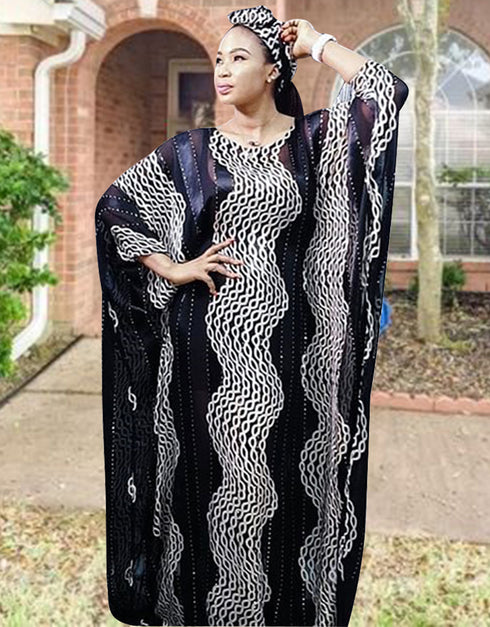 Ladies' African Print Gowns for Special Occasions